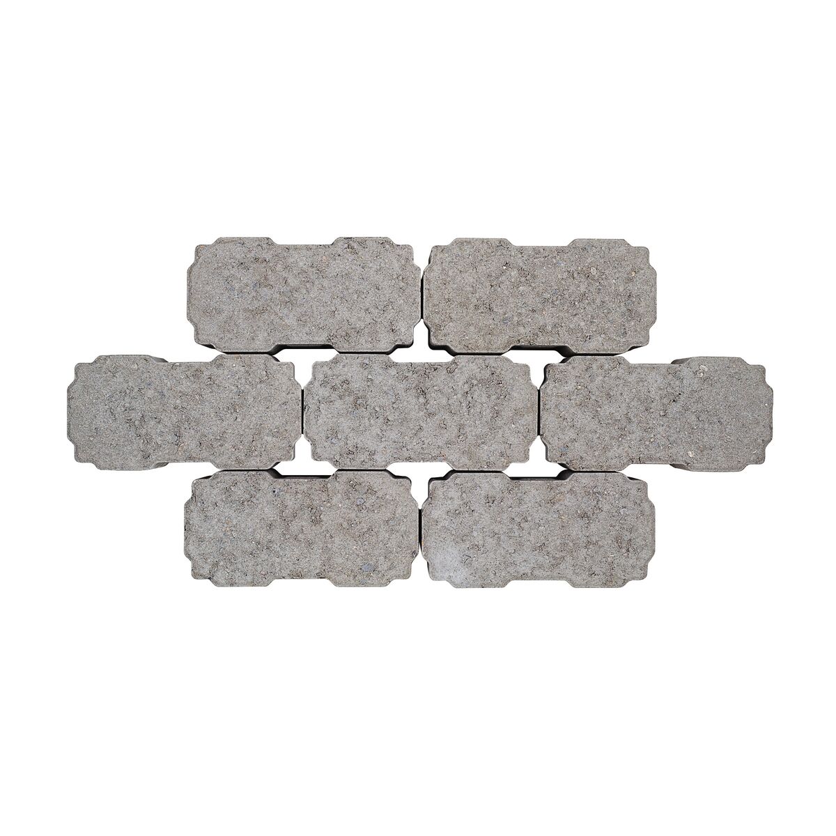 Waterpasserende klinker 22 x 11 x 6 - Grijs - BENOR