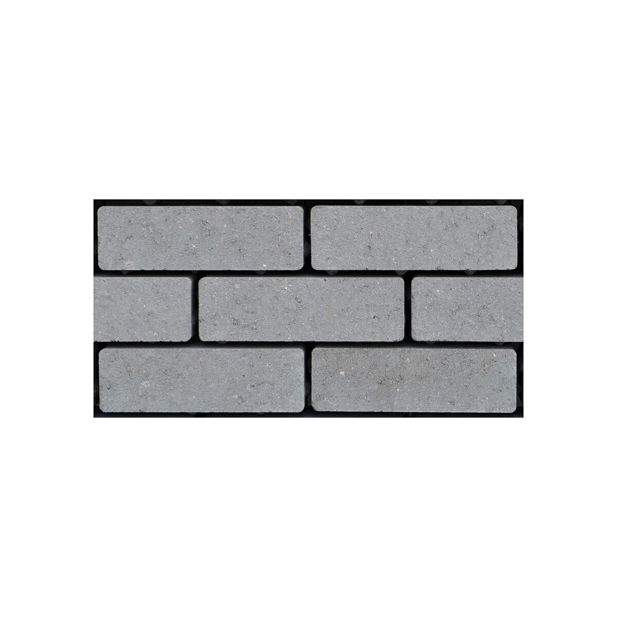 Pavé perméable à l'eau Non-tambouriné 20 x 6,5 x 8 - Gris