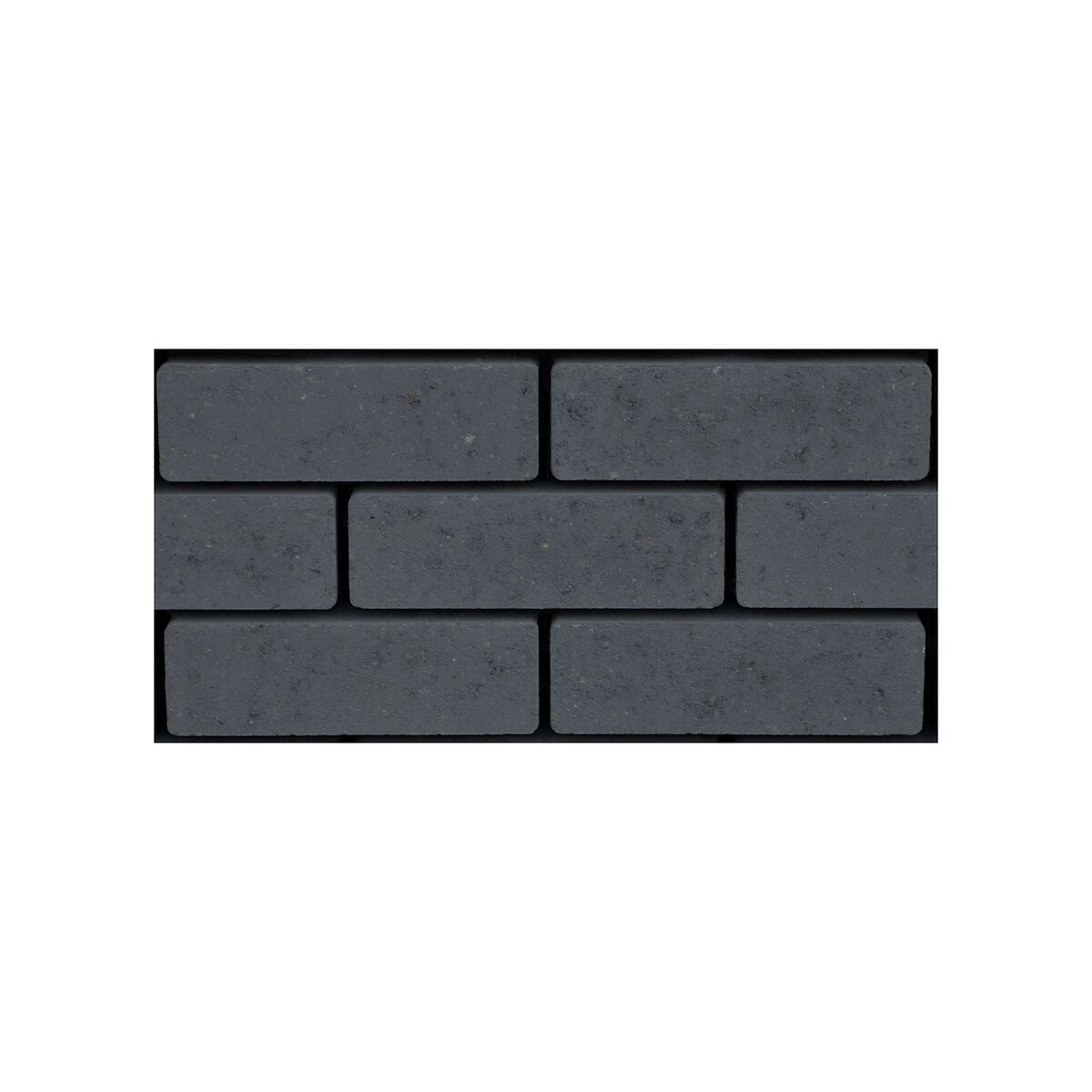 Pavé perméable à l'eau Non-tambouriné 20 x 6,5 x 8 - Noir