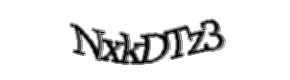 Security check image, please type the characters shown