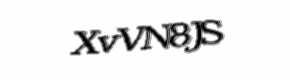Security check image, please type the characters shown