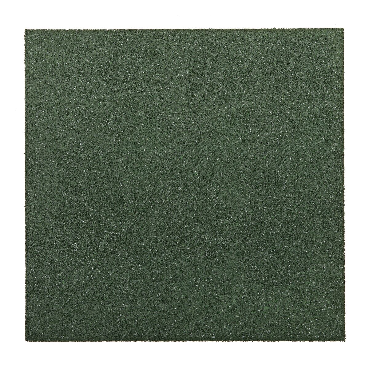 Rubber tegel 50 x 50 x 2,5 cm Groen