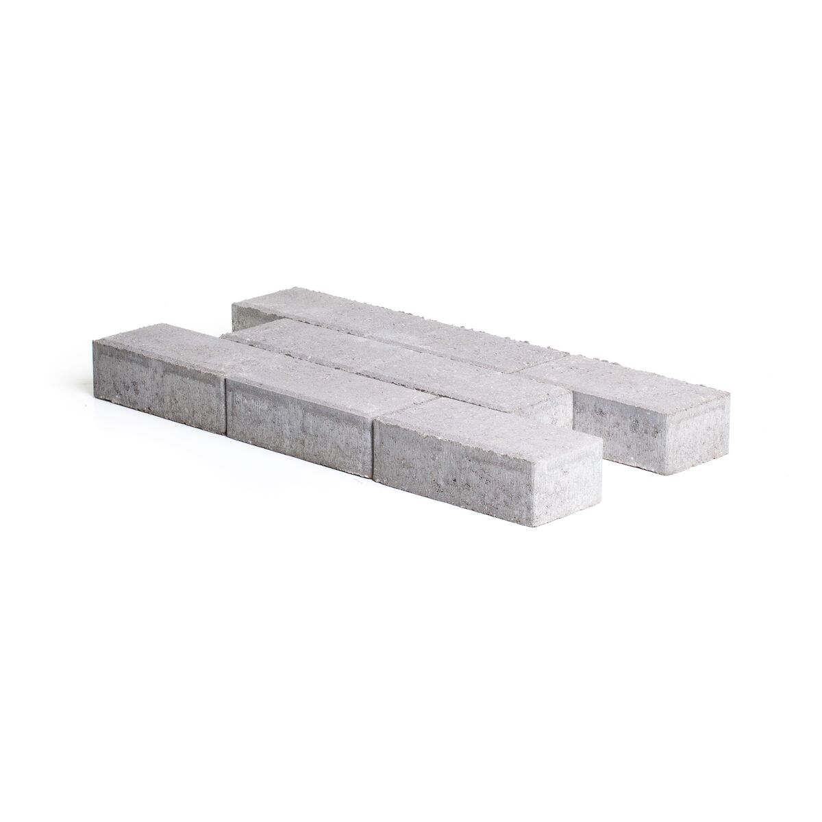Rechthoekige betonstraatstenen 22 x 11 x 7 - Grijs