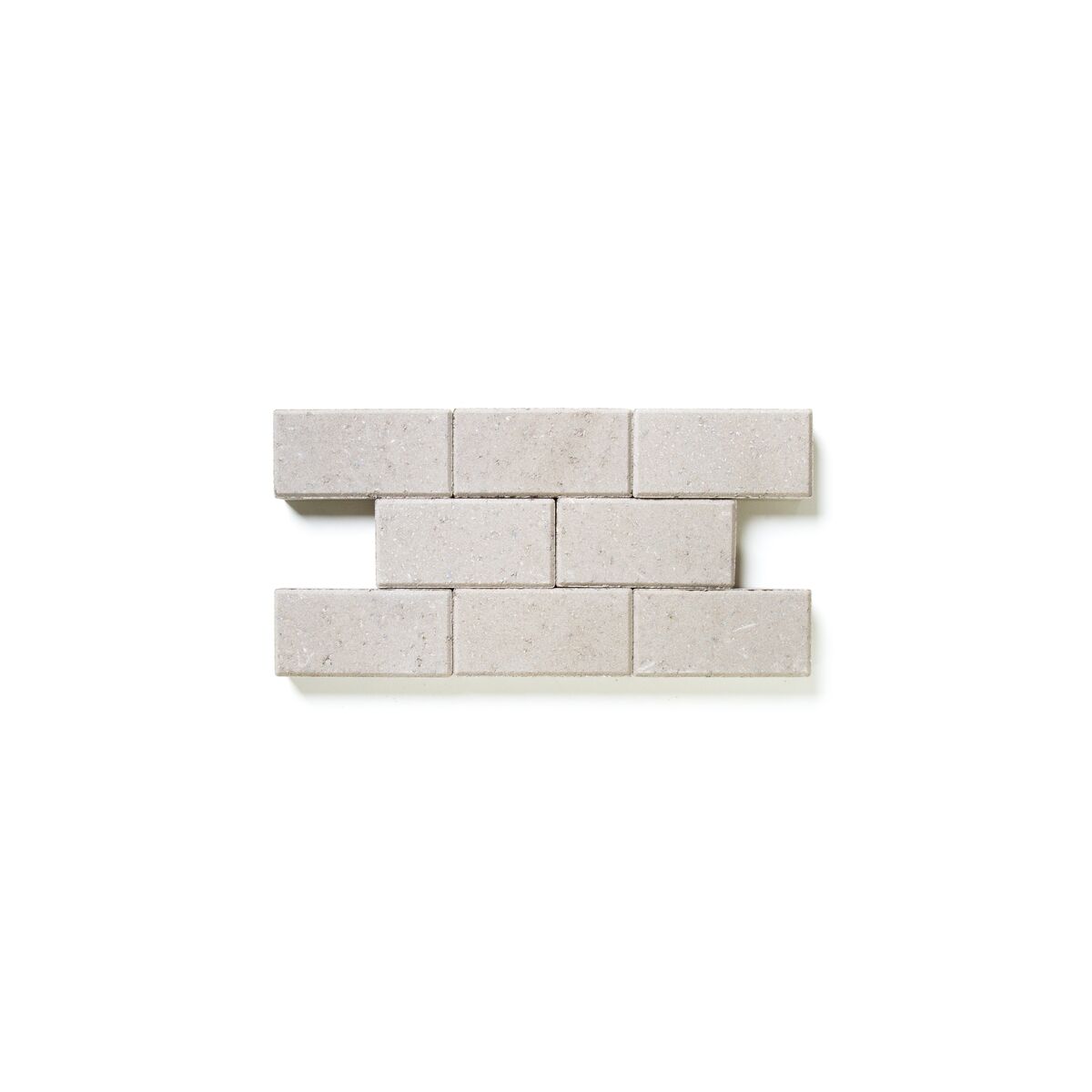 Rechthoekige betonstraatstenen 22 x 11 x 5 - Grijs